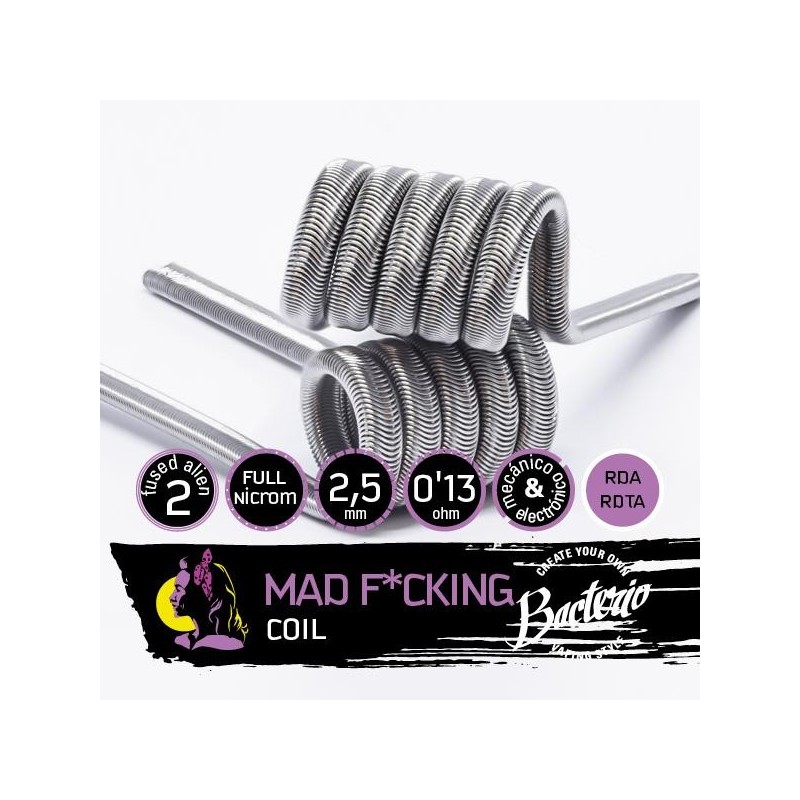 BACTERIO MAD F*CKING COIL (COIL ARTESANAL)