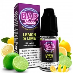 Lemon Lime 10ml - Bar Salts...